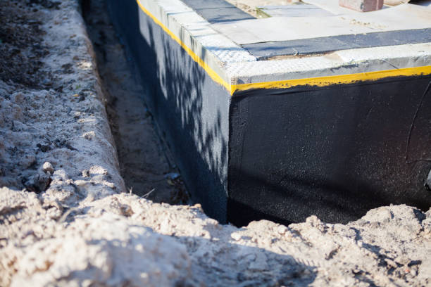 Professional Wet Basement Repair technician working in Greenwood, IN